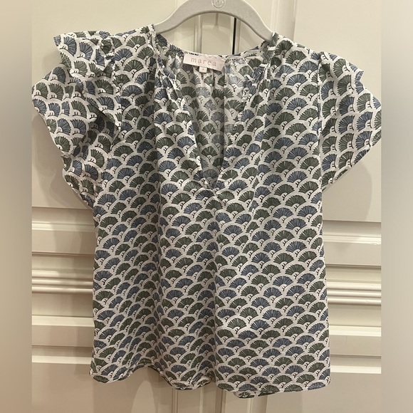 Marea flutter sleeve top - Picture 2 of 6